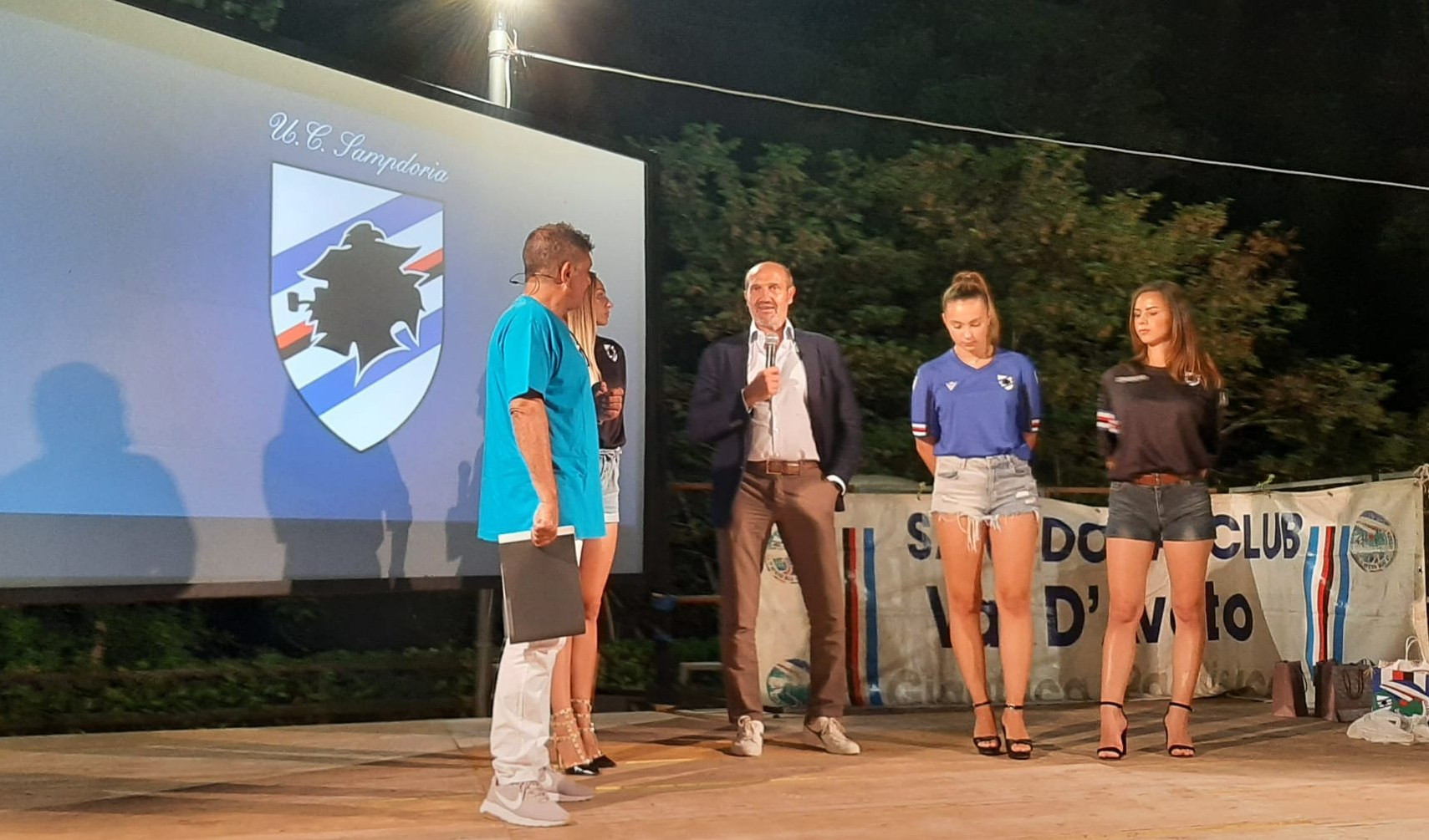 Sampdoria: 4 agosto a Conscenti festa dei club Val d'Aveto-Val Graveglia