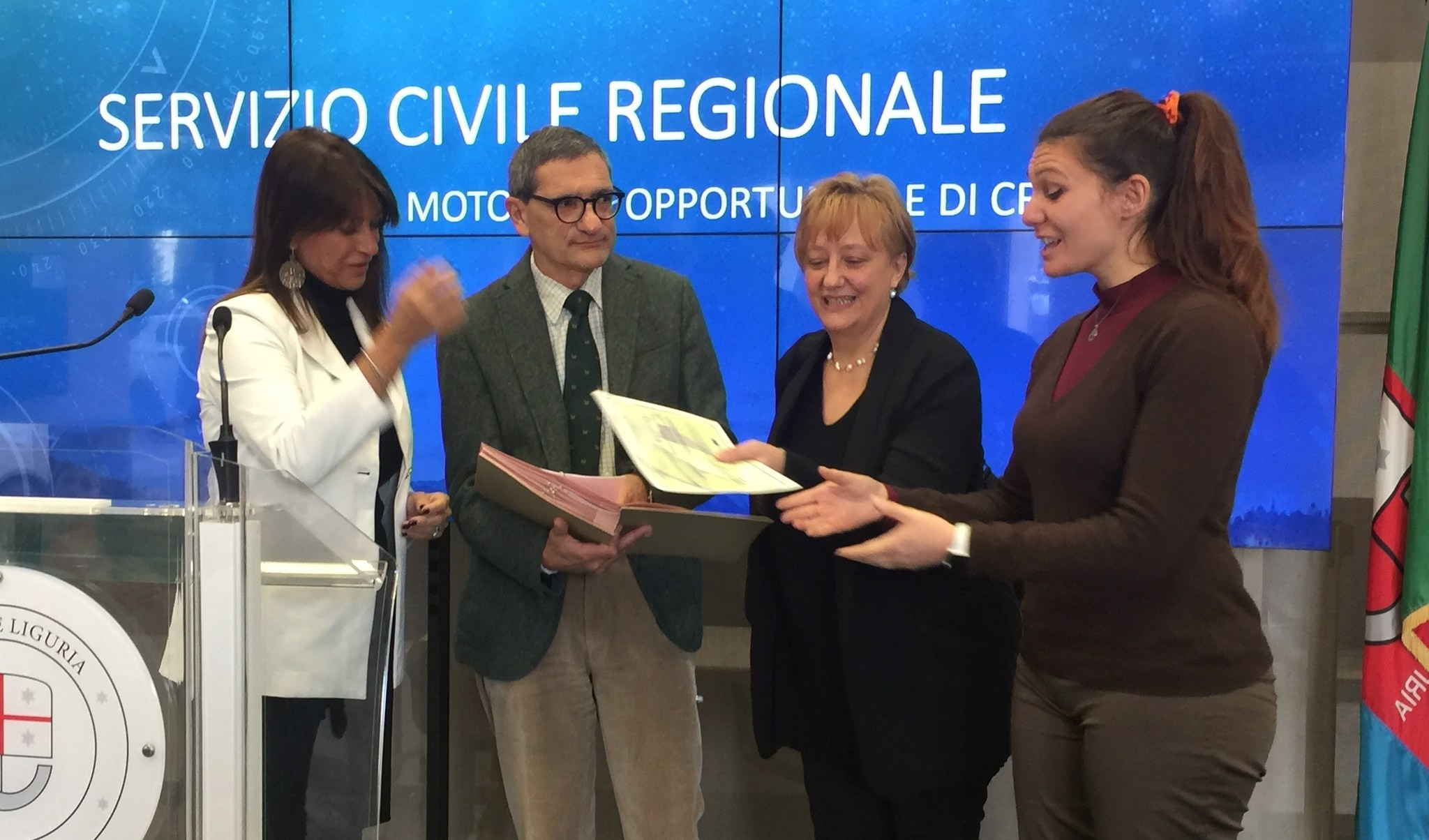 Servizio civile regionale, oggi la consegna degli attestati