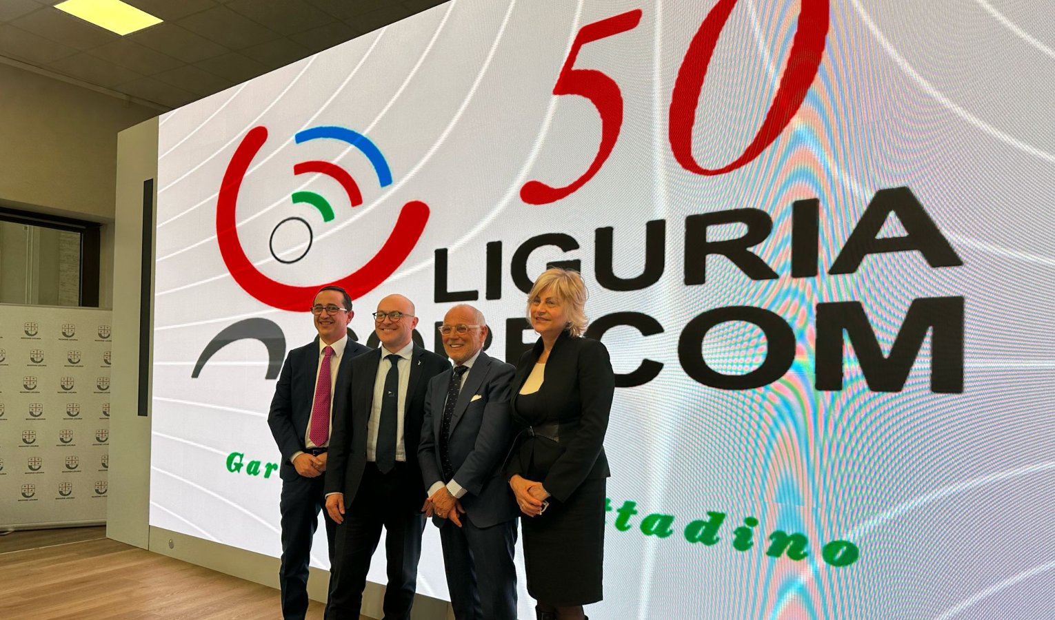 Corecom Liguria festeggia 50 anni: 