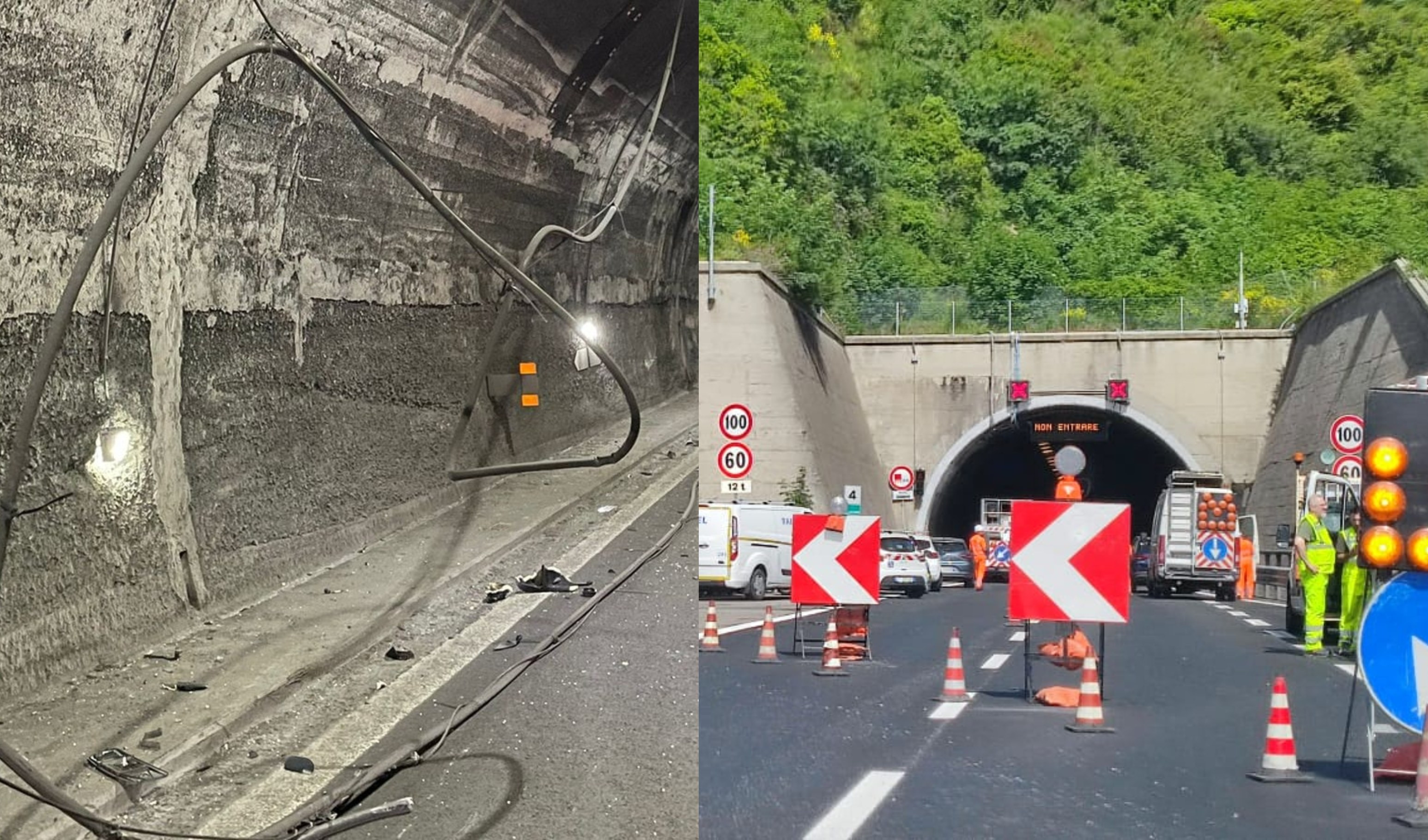 Crollo cavi in A12: aperto fascicolo per crollo colposo