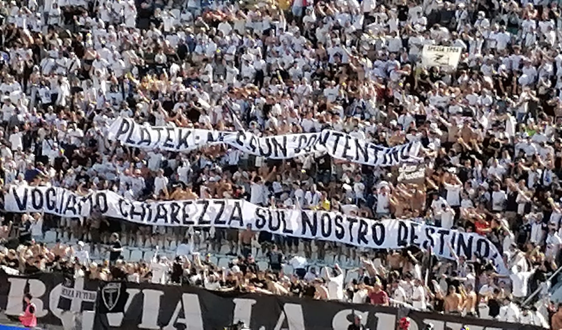 Lo Spezia andrà a Napoli, i suoi tifosi no. Trasferta negata ai supporters aquilotti