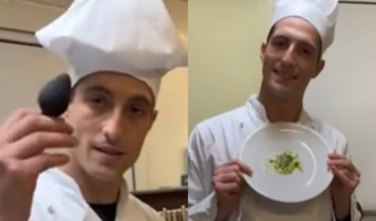 Damiano dei Maneskin prepara il pesto usando un plug anale e un grinder