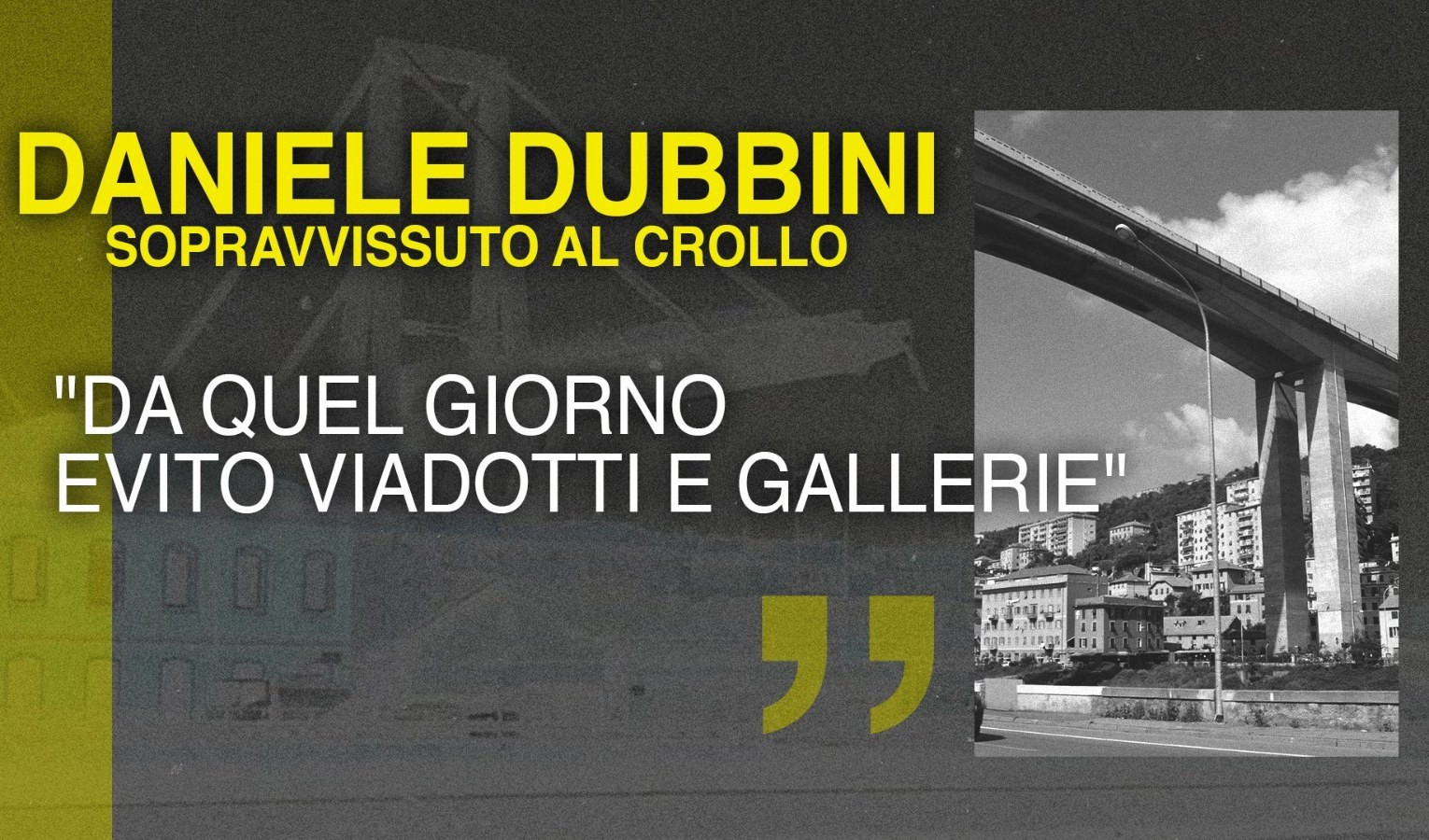 Testimoni Morandi, Daniele Dubbini: 