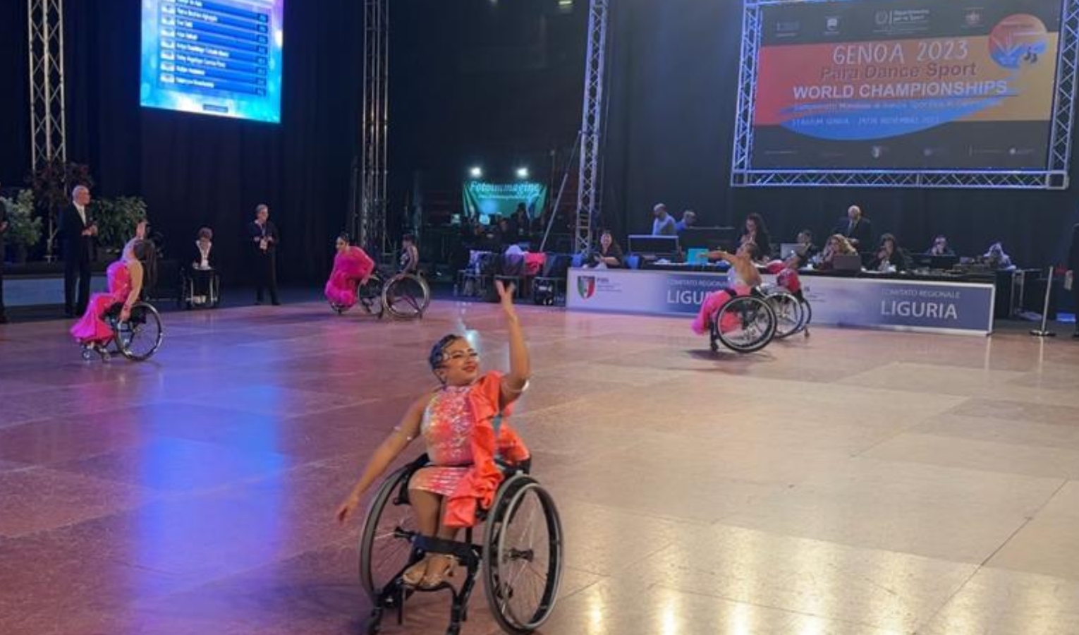  A Genova secondo giorno del mondiale di danza sportiva in carrozzina