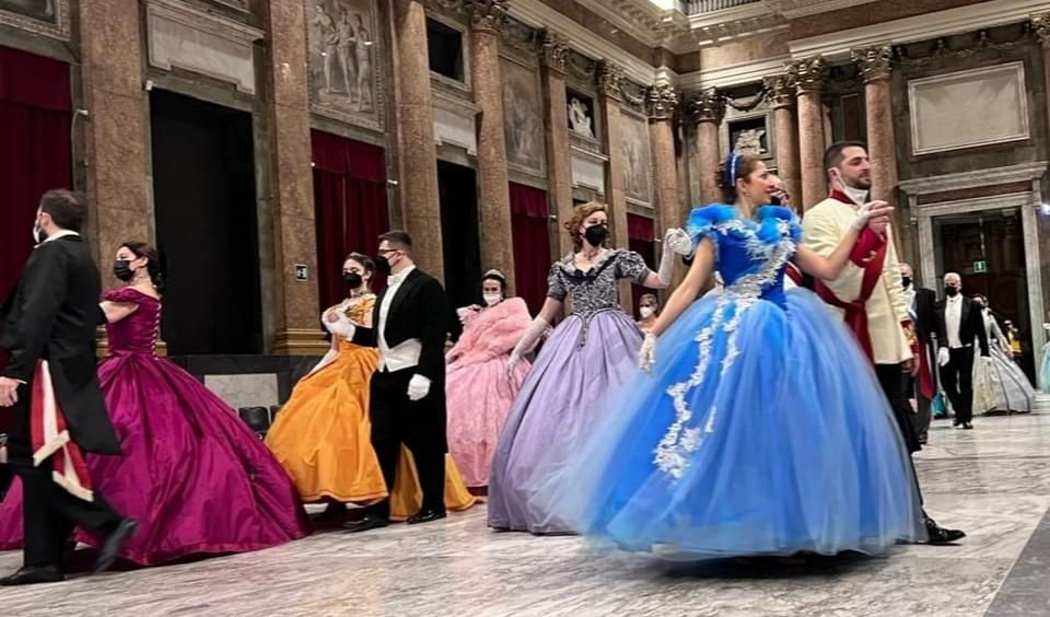 Danza storica, l'omaggio a Euroflora in stile ottocentesco