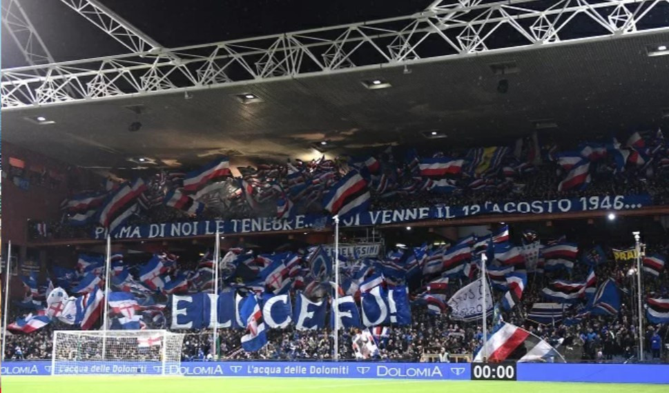 Sampdoria, tifosi venerdì in corteo