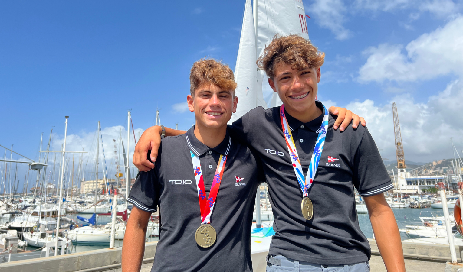 Dopo la vittoria al mondiale, lo Yacht Club Italiano sogna l'Olimpiade con Dogliotti e Cindolo