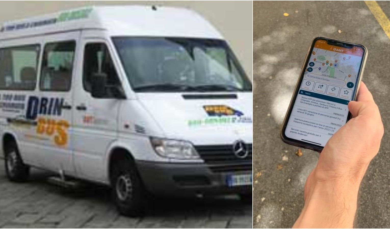 Trasporti a Genova, Amt lancia l'app per i servizi a chiamata