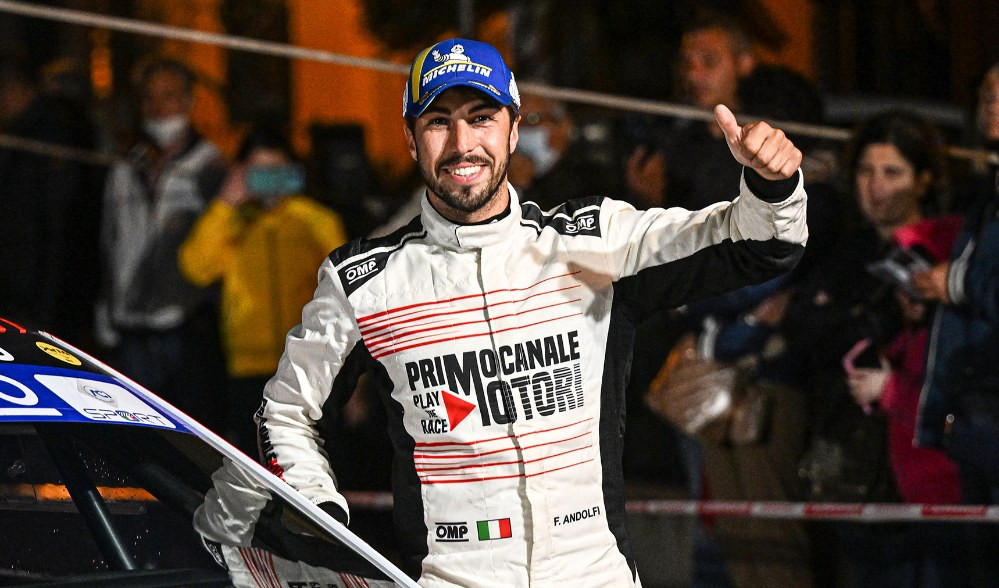 Fabio Andolfi è pronto per il Rally di Alba