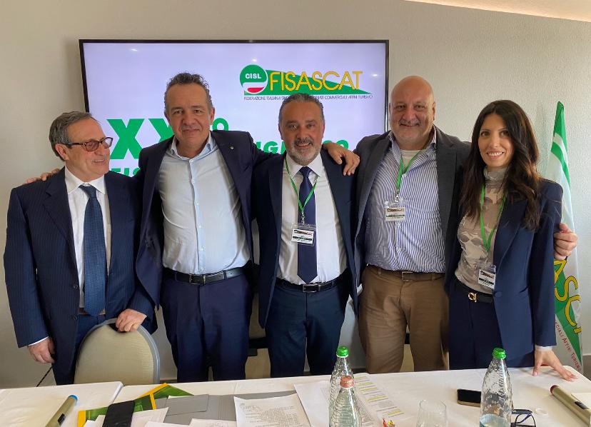 Massimiliano Scialanca eletto e confermato segretario generale della Fisascat Cisl Liguria