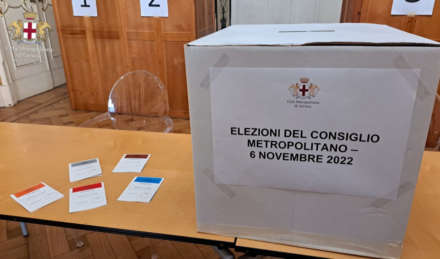 Città Metropolitana Genova, sindaci e amministratori al voto per eleggere il consiglio