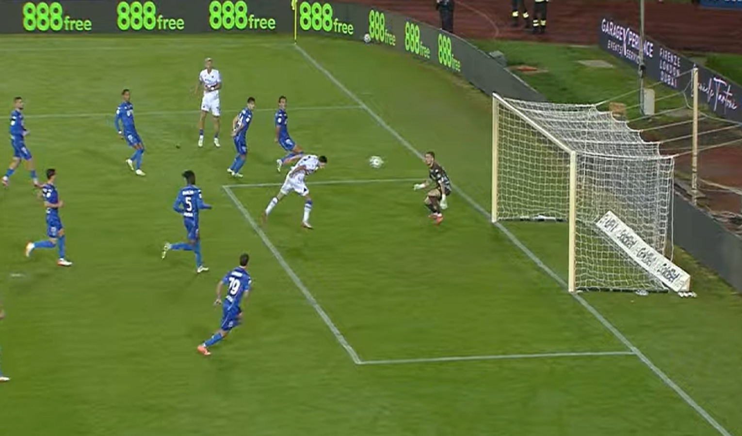 Sampdoria, papera di Ghidotti e gol di Cuni: 1-1 a Empoli