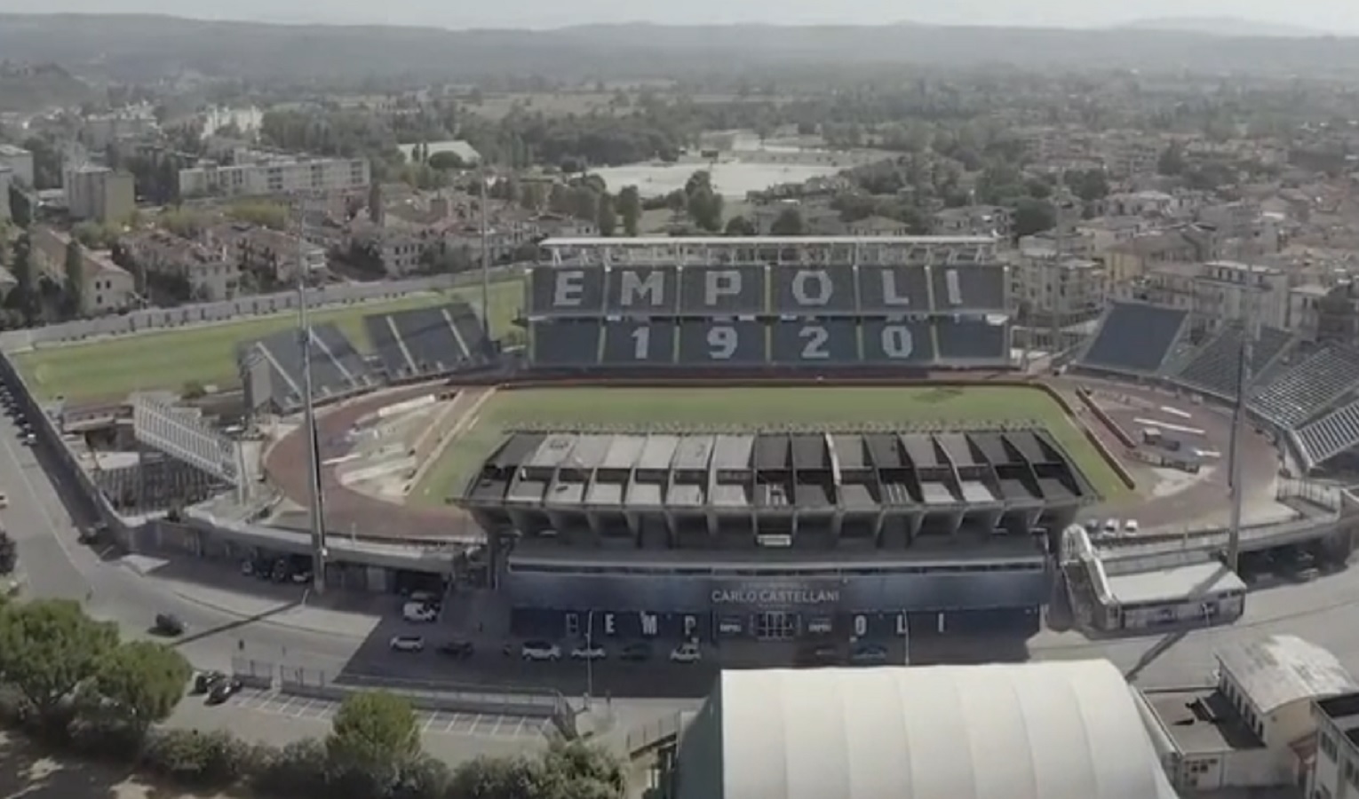 Uno stadio di calcio