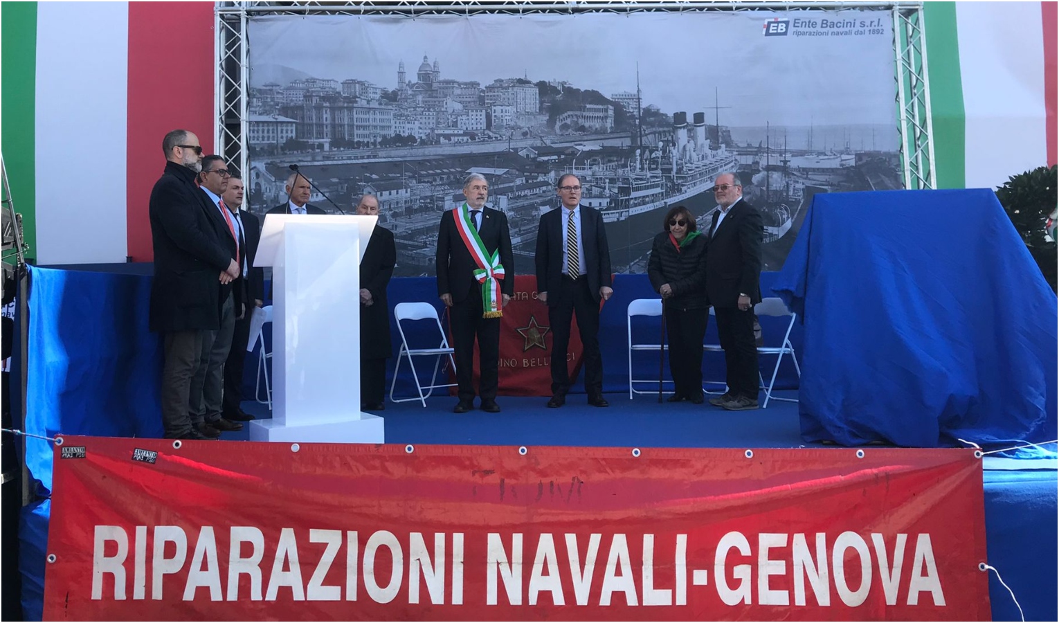 Ente Bacini celebra il porto durante la Resistenza