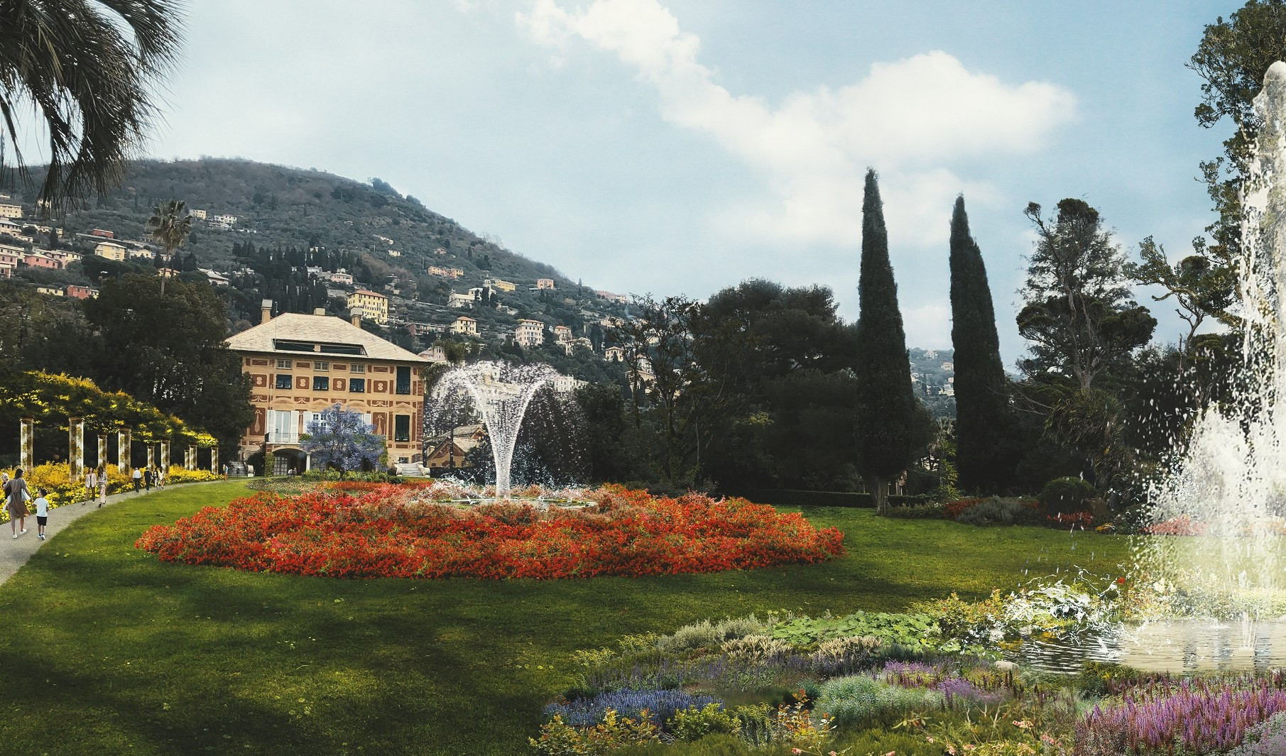 Euroflora, ad allestire l'area del Piemonte il giardiniere della famiglia Agnelli