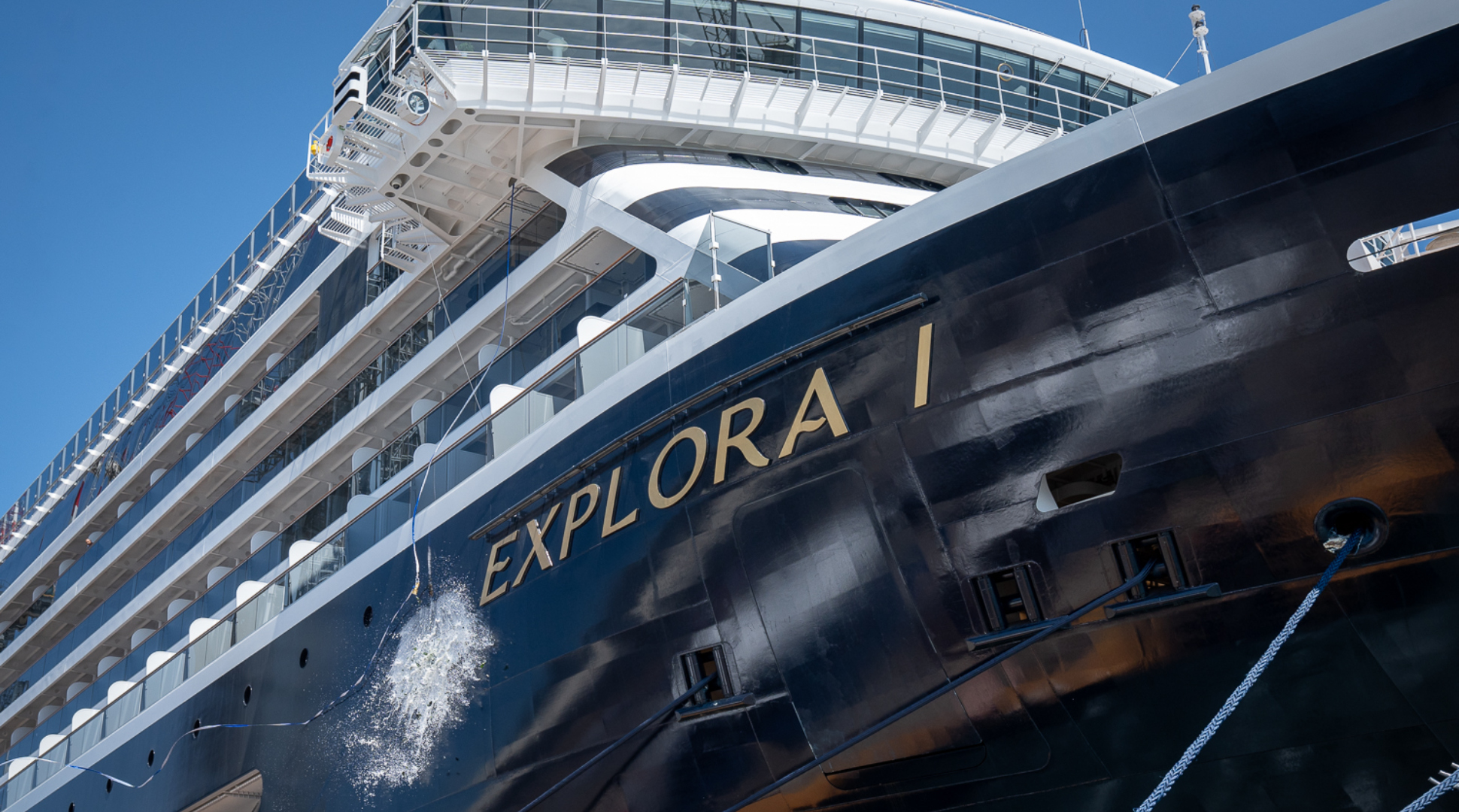 Consegnata Explora I: la prima nave del nuovo marchio di lusso di Msc