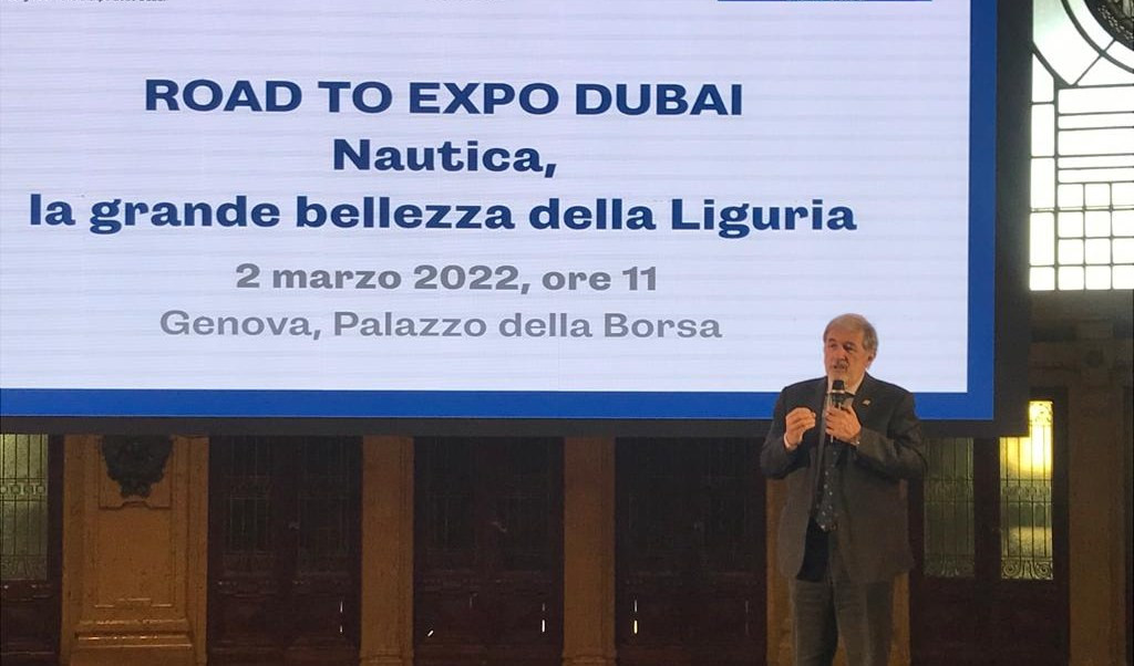 Liguria a Expo Dubai e in visita al Boat Show: dati eccezionali per la nautica