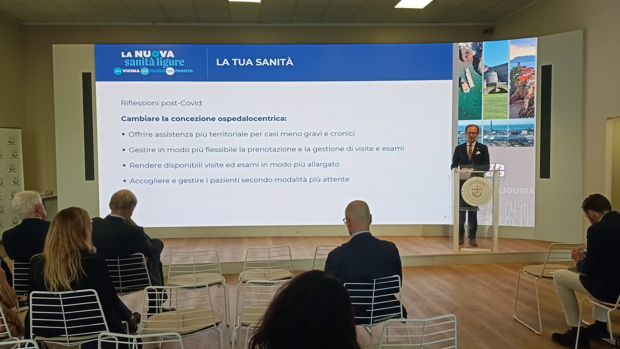 Massimo Nicolò presenta l'andamento delle liste d'attesa
