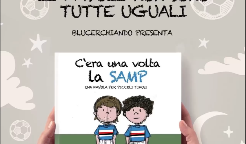 Lo scudetto della Sampdoria diventa una favola per i bambini