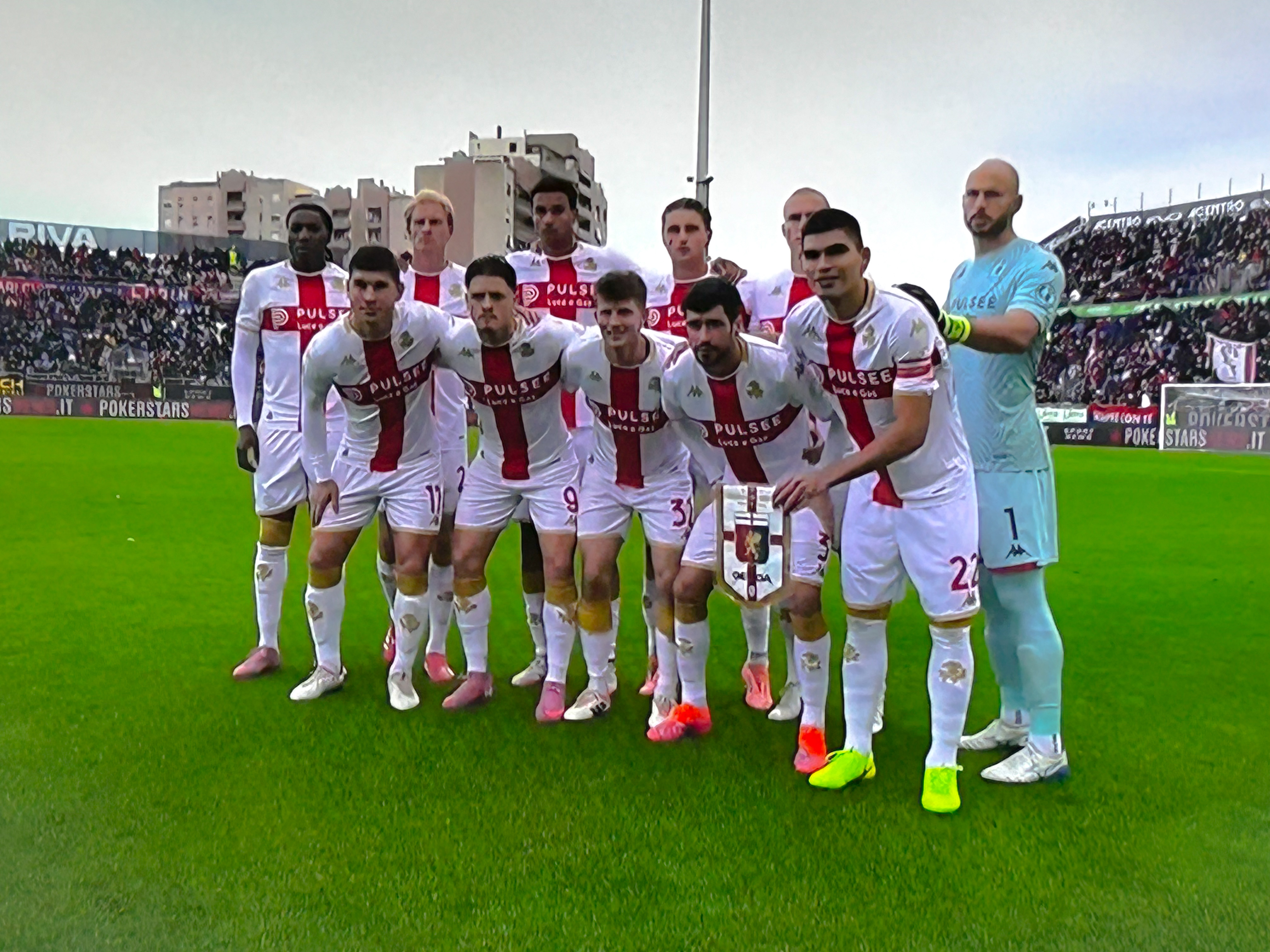 14' Cagliari-Genoa 0-0 Super occasione con Vitinha e Norton-Cuffy
