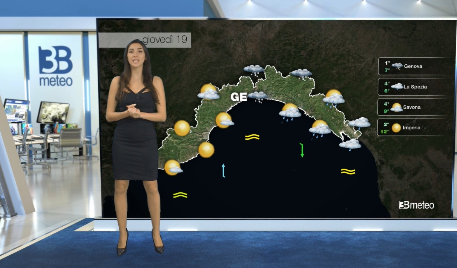 Meteo in Liguria: le previsioni per giovedì 19 e venerdì 20 gennaio