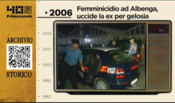 Dall'archivio storico di Primocanale, 2006: uccide la ex per gelosia