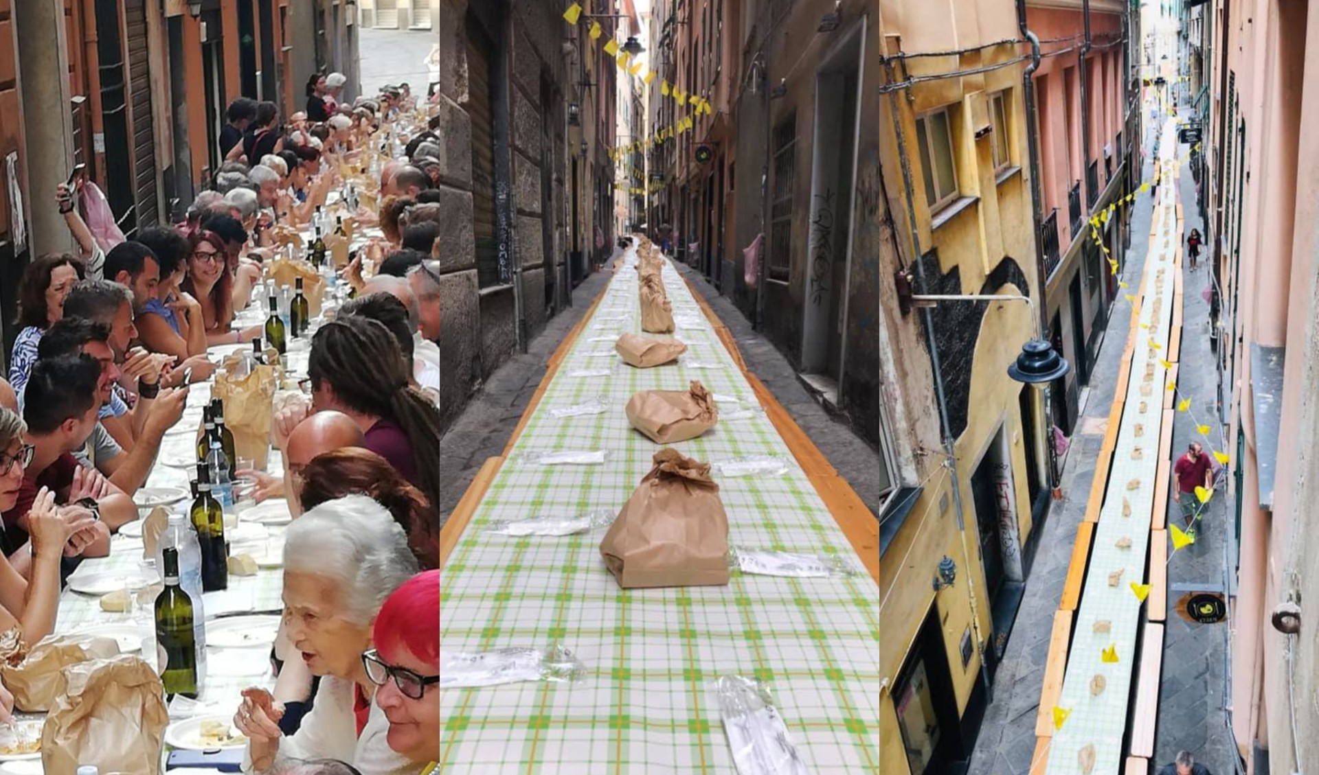 A Ferragosto torna la grande tavolata di San Bernardo per i genovesi rimasti in città