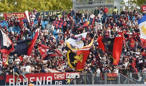 Genoa, le date e gli orari per le sfide con Frosinone e Bari