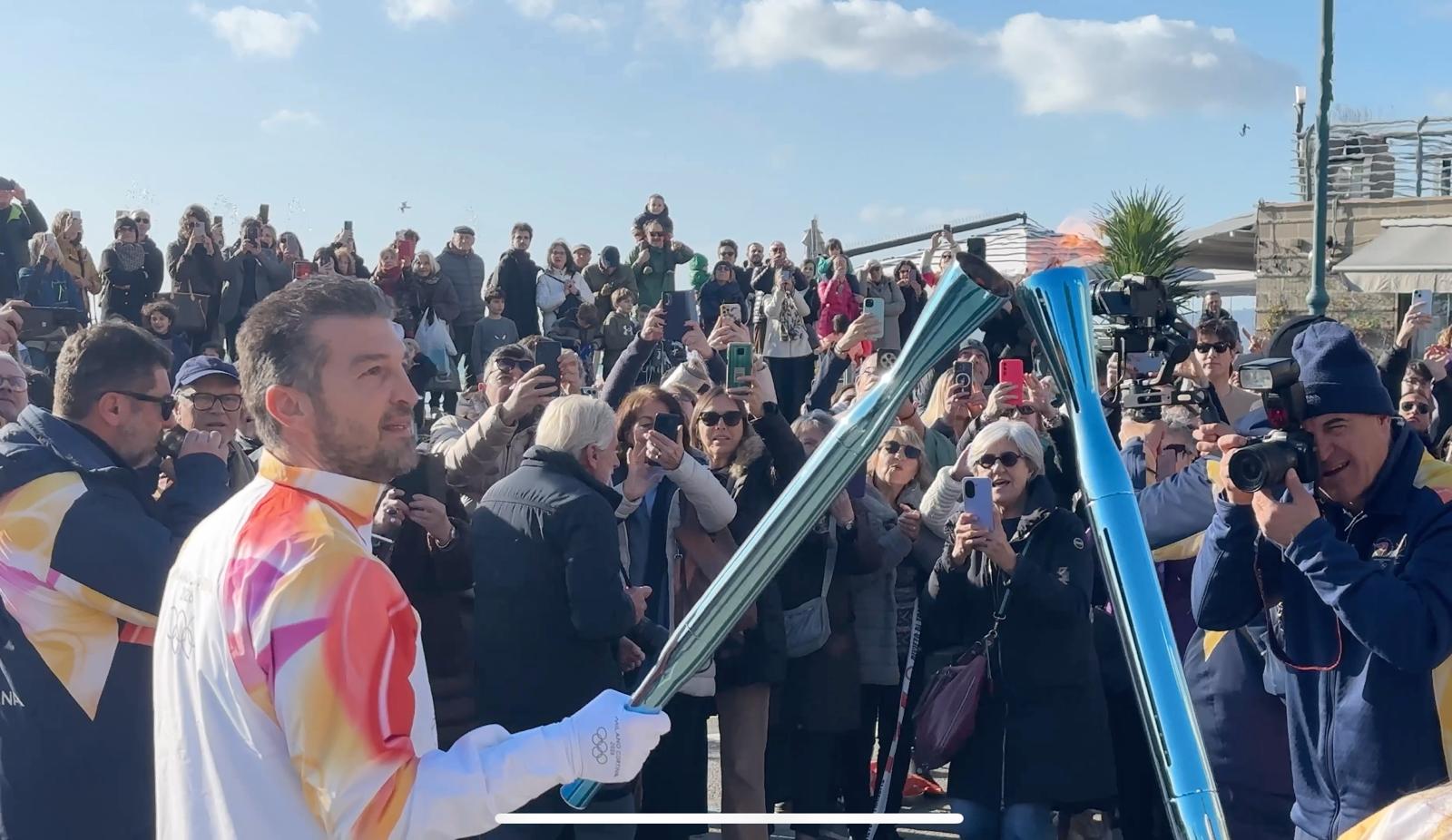 Torcia olimpica a Chiavari, Fertonani (Cds): 