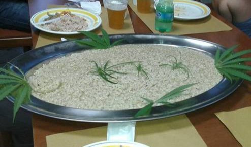 Genova, merenda con risotto alla marijuana: in sette nei guai