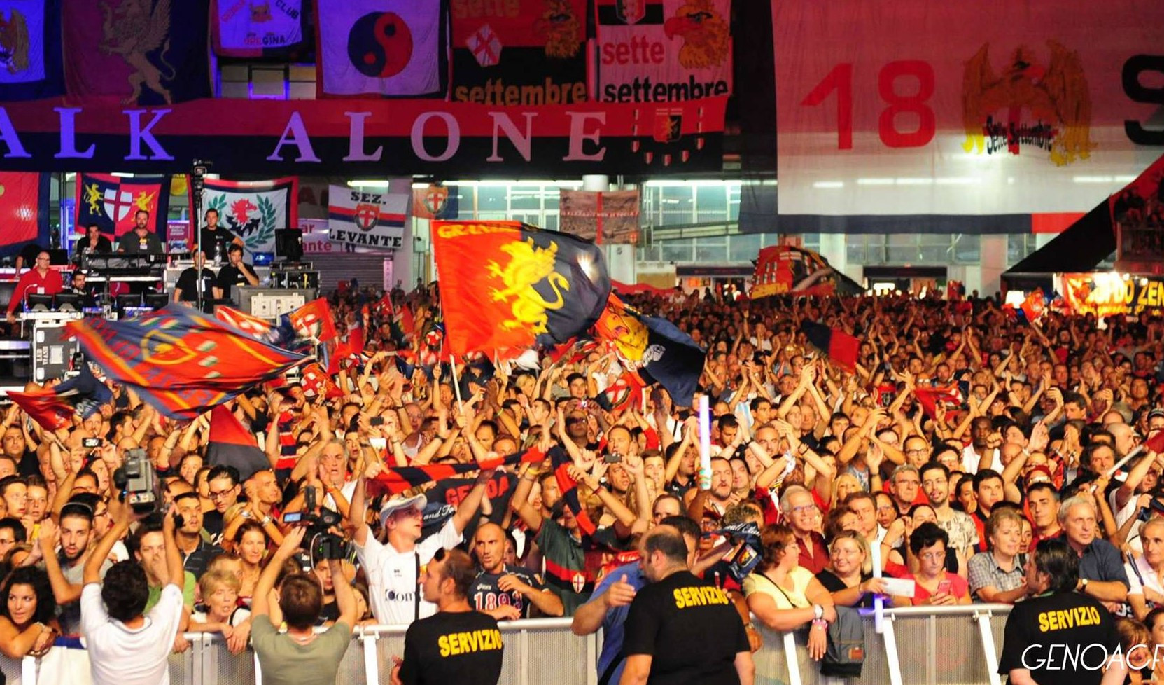 129 anni del Genoa, mercoledì 7 settembre i festeggiamenti allo stadio Ferraris