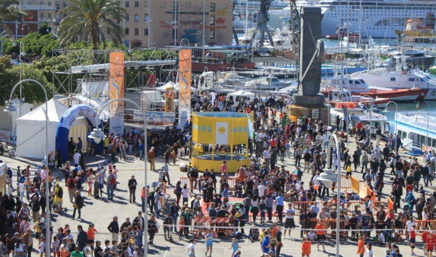 Genova, edizione record per la Festa dello Sport: 140 mila presenze