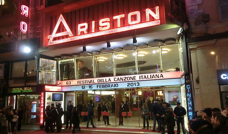 il teatro ariston di sanremo