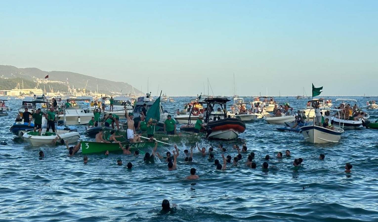 Palio del Golfo, doppia vittoria per Fezzano: Spezia si colora di verde