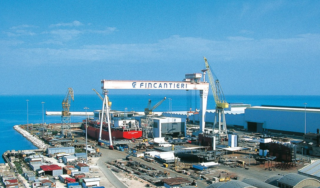 Fincantieri, terza fregata lanciamissili 