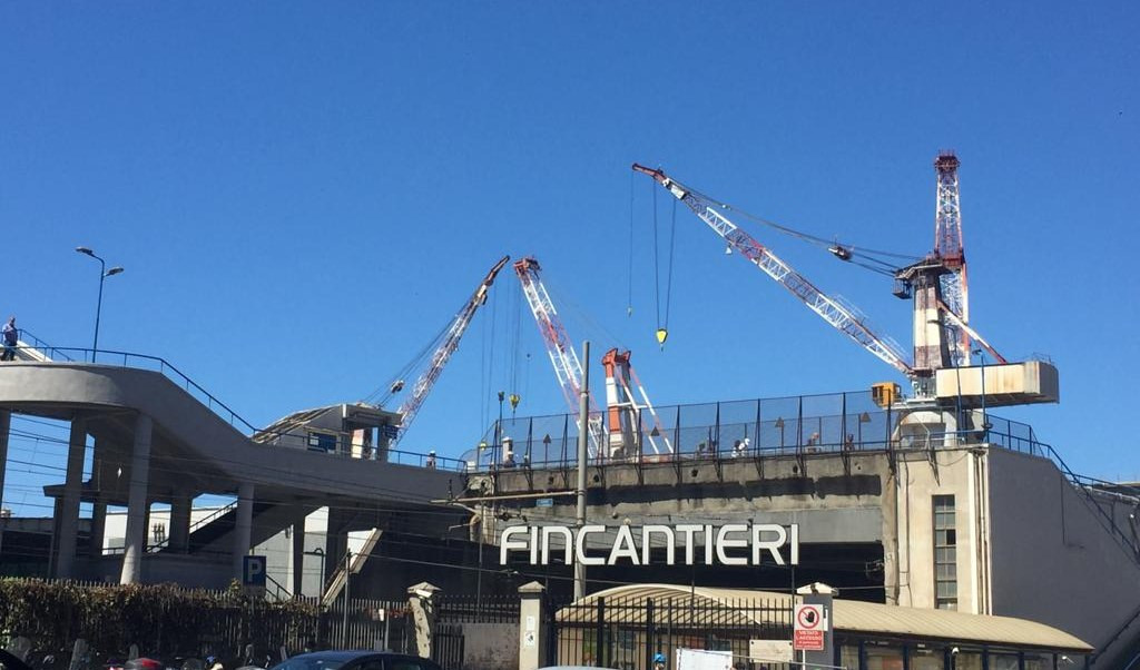 INCHIESTA 2 - Ribaltamento Fincantieri, la Cisl: 