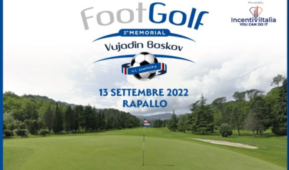A Rapallo il FootGolf 2022 nel ricordo di Boškov. Parlerà Lanna