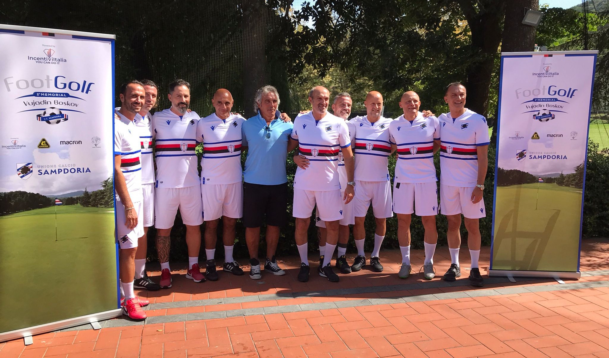 Sampdoria: footgolf benefico a Rapallo nel ricordo di Boskov