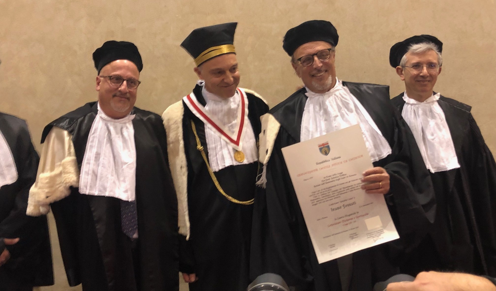 Laurea honoris causa a Ivano Fossati: 