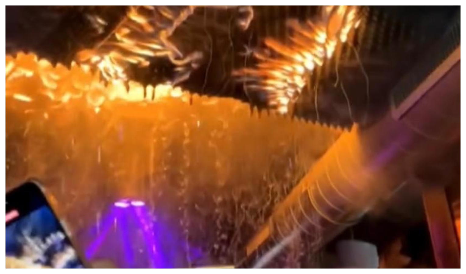 Fiamme locale Crans Montana