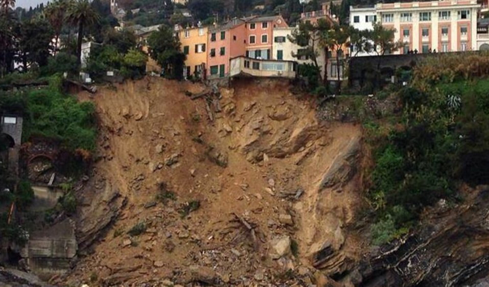 Liguria seconda regione per frane causate dal maltempo