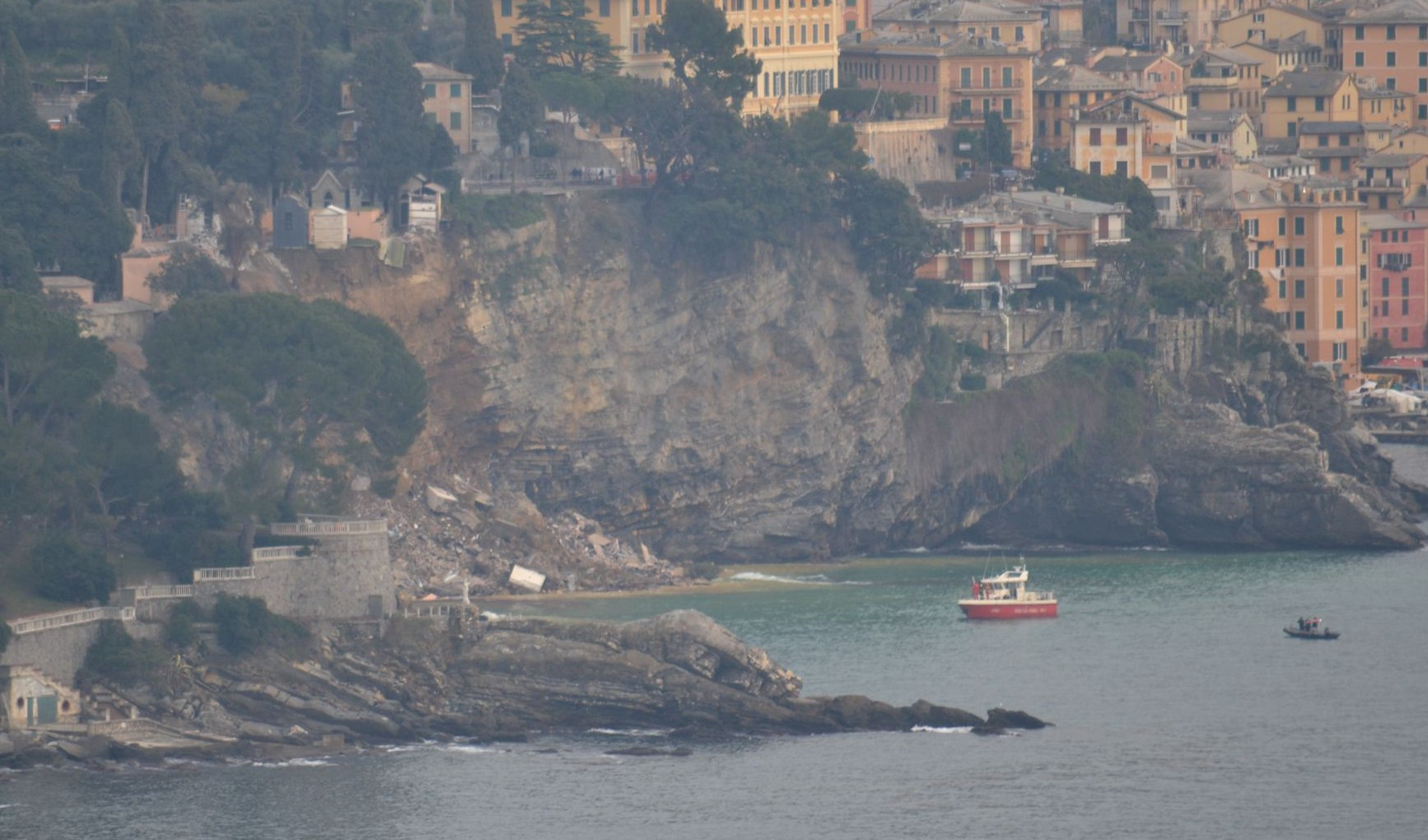 Crollo cimitero Camogli, martedì 22 il ricordo un anno dopo il disastro