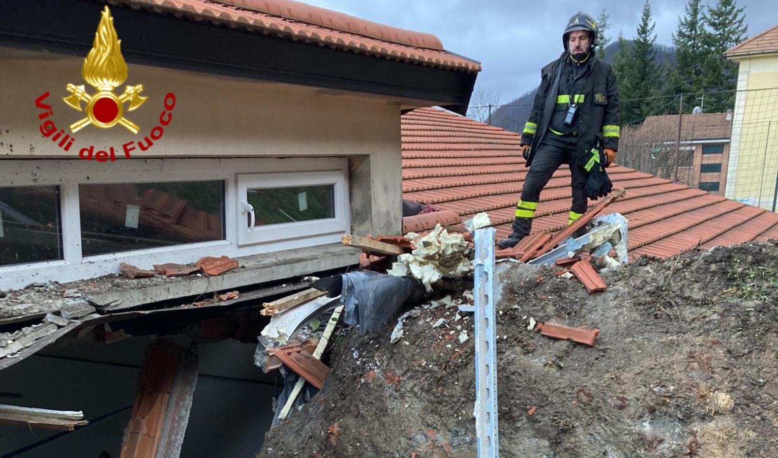 Crocefieschi, frana sulla scuola: ancora verifiche ed evacuazioni