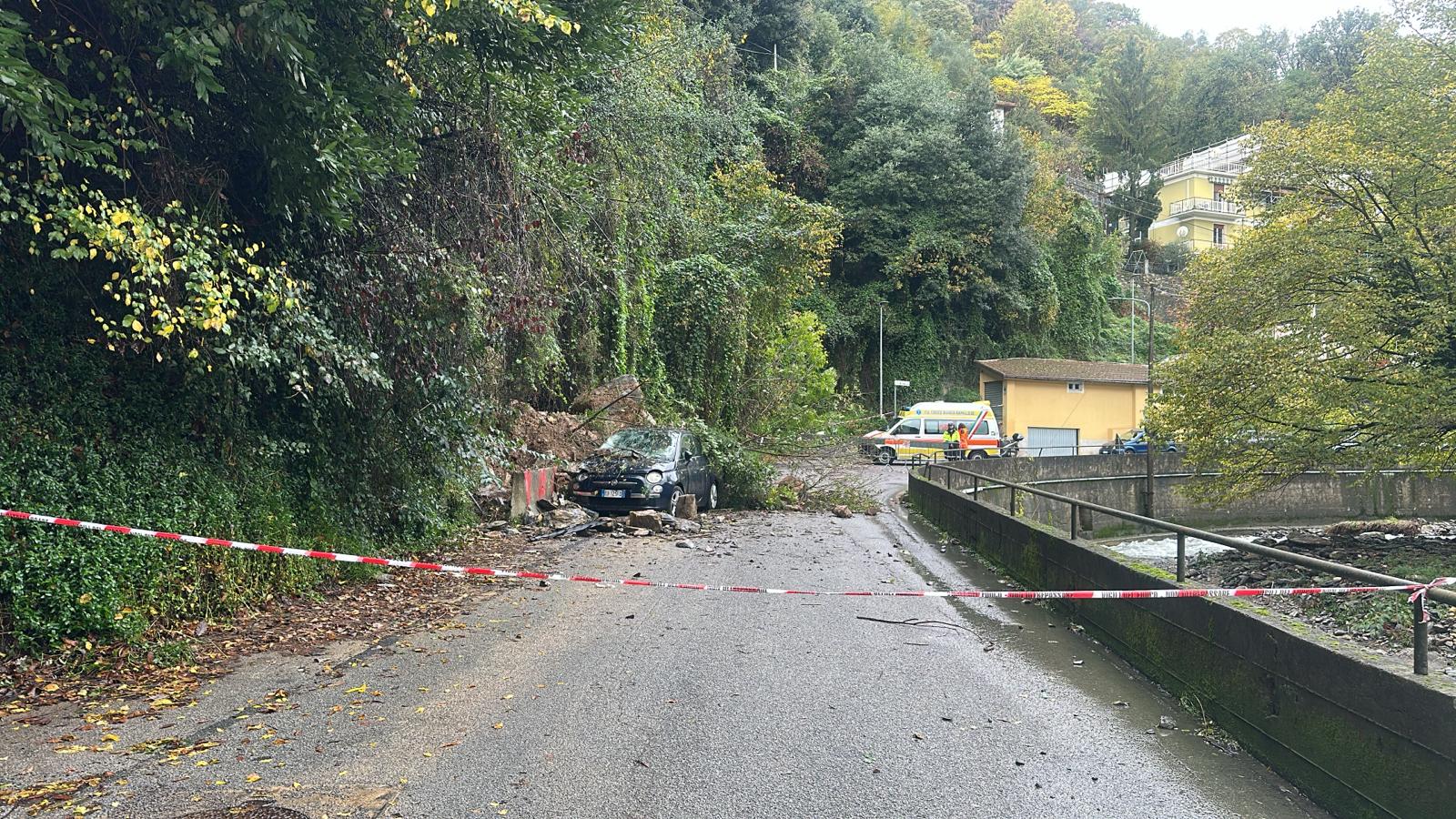 Emergenza frana a Rapallo, scatta l’ordinanza: funivia di Montallegro aperta tutto il giorno per 400 isolati