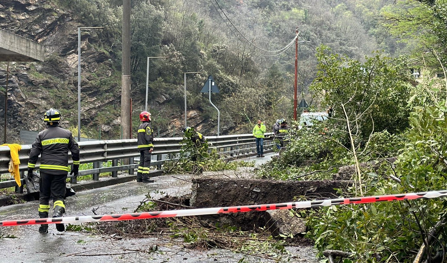 Isolati a Bargagli, il sindaco: 