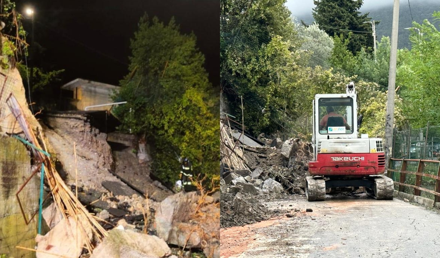 Frana Struppa, strada bloccata ai mezzi per lavori dalle 9 alle 16