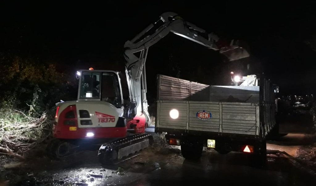 Maltempo nello spezzino, frane lungo le strade provinciali