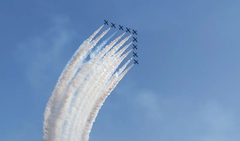 Le Frecce Tricolori ancora in Liguria, questa volta nel cielo di Imperia: Primocanale in diretta