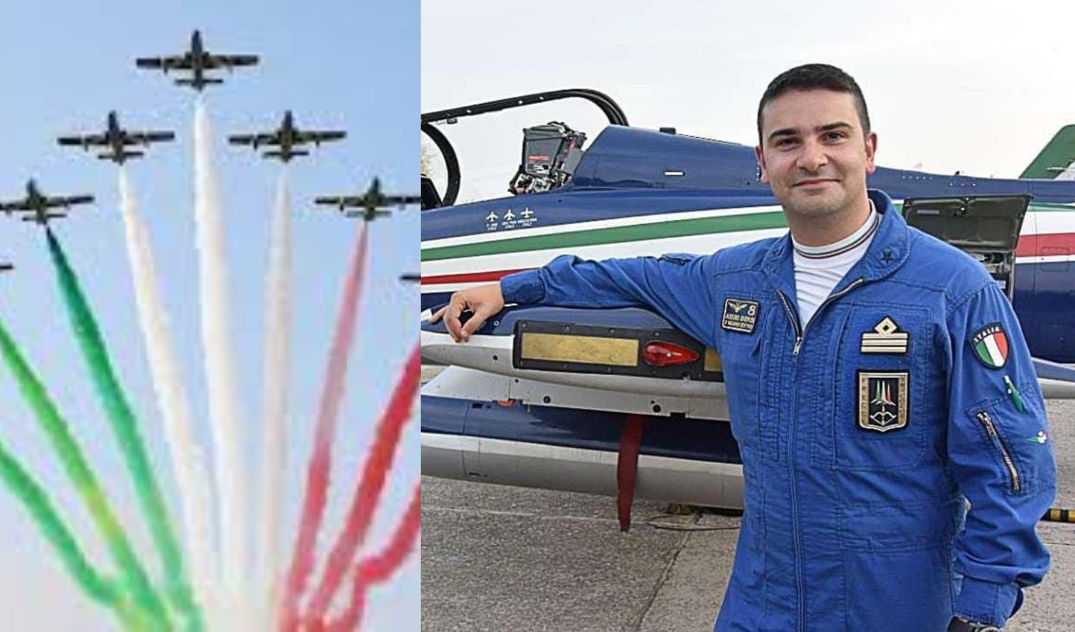 Muore il capitano delle Frecce Tricolori: tanti i suoi voli sui cieli liguri