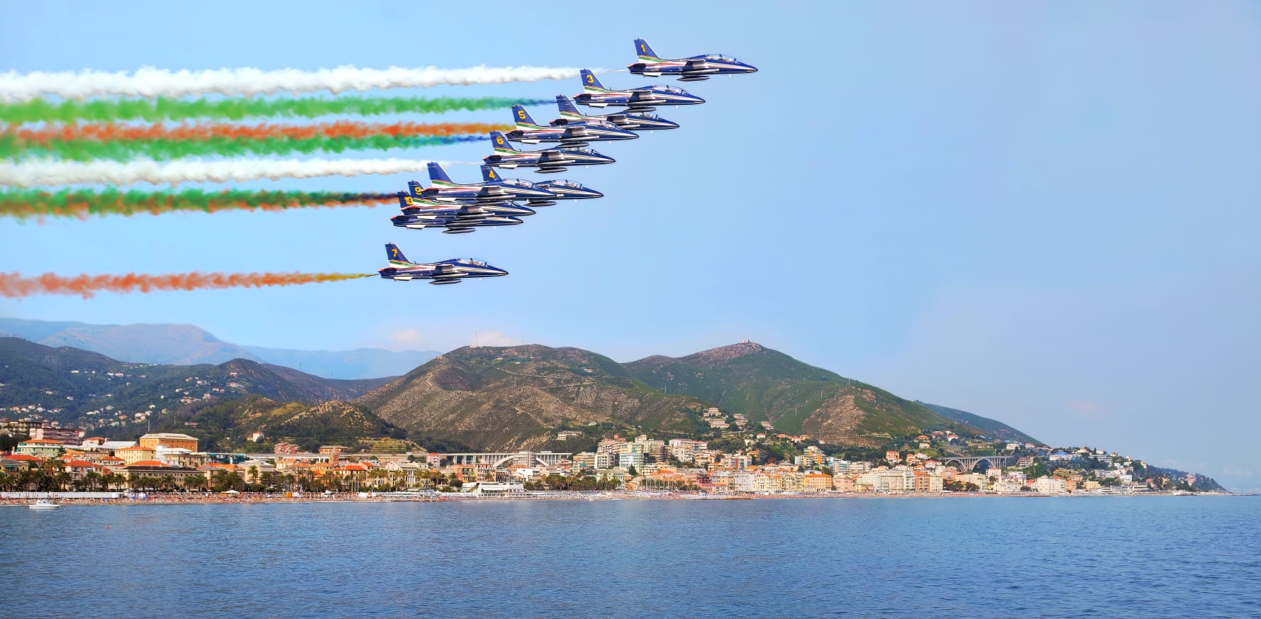 Tornano le Frecce Tricolori in Liguria: ecco la data dell'air show a Varazze